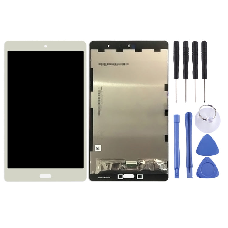 OEM LCD Screen for Huawei MediaPad M3 Lite 8.0 inch / CPN-W09 / CPN-AL00 / CPN-L09 with Digitizer Full Assembly (White) - free shipping - PMC TechLife - Order now!