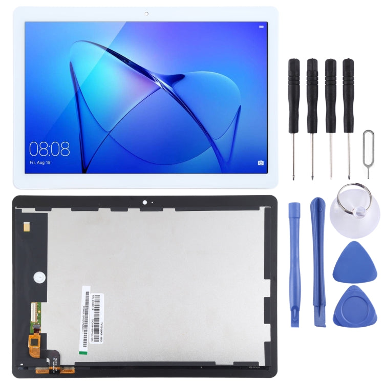 OEM LCD Screen for Huawei MediaPad T3 10 / AGS-L03 / AGS-L09 / AGS-W09 with Digitizer Full Assembly (White) - free shipping - PMC TechLife - Order now!
