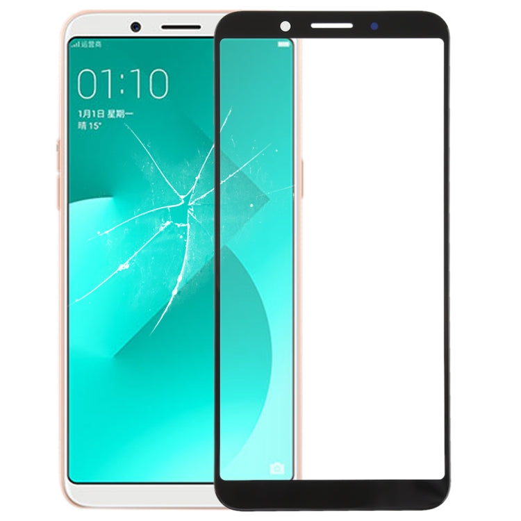 For OPPO A83 Front Screen Outer Glass Lens (Black) - free shipping - PMC TechLife - Order now!