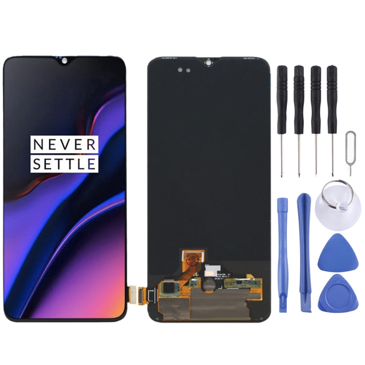 For OnePlus 6T  with Digitizer Full Assembly OEM LCD Screen (Black) - LCD Screen by PMC TechLife | Online Shopping South Africa | PMC TechLife