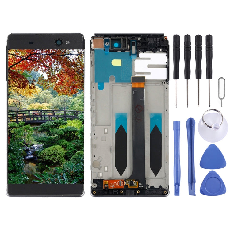OEM LCD Screen for Sony Xperia XA Ultra / C6 / F3211 / F3212 / F3215 / F3216 / F3213 Digitizer Full Assembly with Frame(Black) - free shipping - PMC TechLife - Order now!