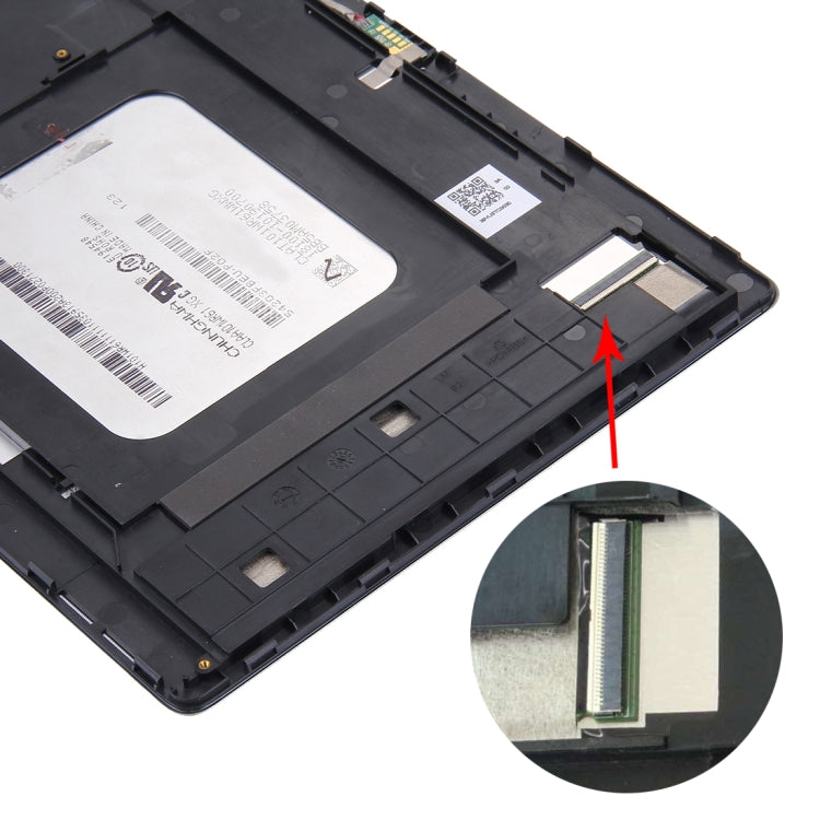 OEM LCD Screen for Asus ZenPad 10 Z300C / Z300CG P023, Green Flex Cable Version Digitizer Full Assembly with Frame���White) - free shipping - PMC TechLife - Order now!