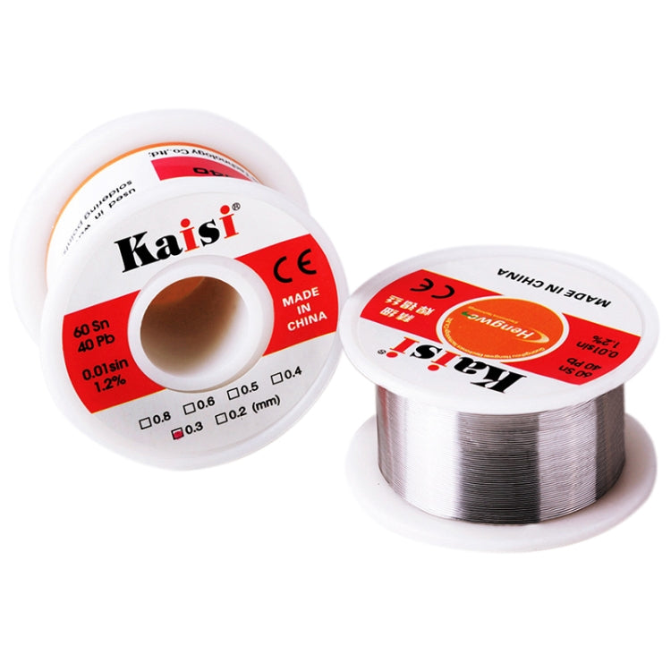 Kaisi 0.3mm Rosin Core Tin Lead Solder Wire for Welding Works, 150g - free shipping - PMC TechLife - Order now!