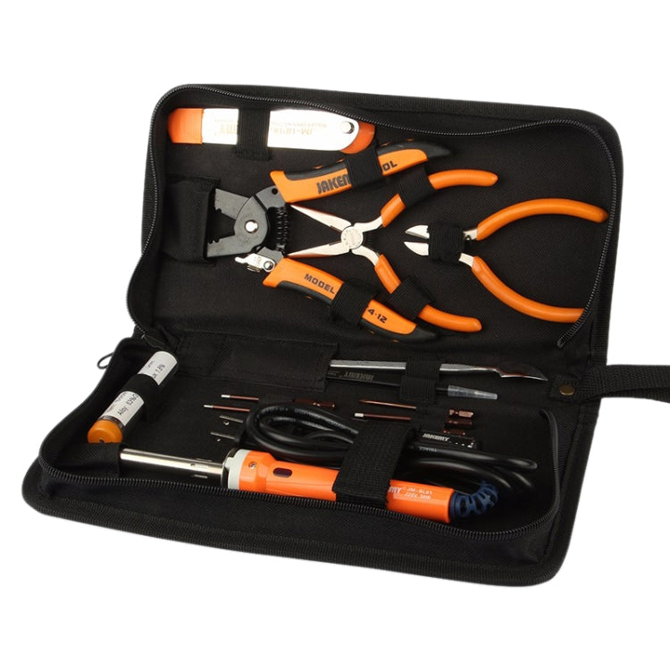 JAKEMY JM-P14 Welding Repair Tools Set Toolbox Bag Wire Stripper Pliers Screwdriver, US Plug - free shipping - PMC TechLife - Order now!