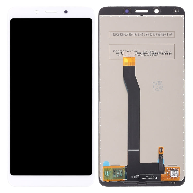TFT LCD Screen for Xiaomi Redmi 6 / 6A with Digitizer Full Assembly(White) - free shipping - PMC TechLife - Order now!