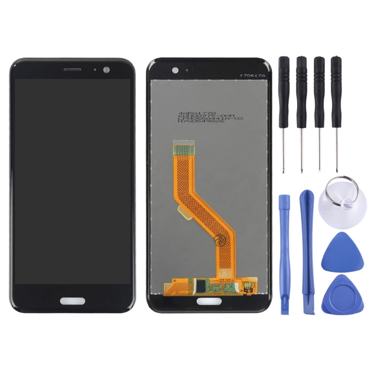 Original LCD Screen for HTC U11 with Digitizer Full Assembly (Black) - free shipping - PMC TechLife - Order now!
