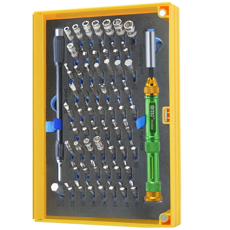 BEST BST-8928 Screwdriver Magnetic Bit Driver Kit 63 in 1 Professional Screwdrivers Set - free shipping - PMC TechLife - Order now!