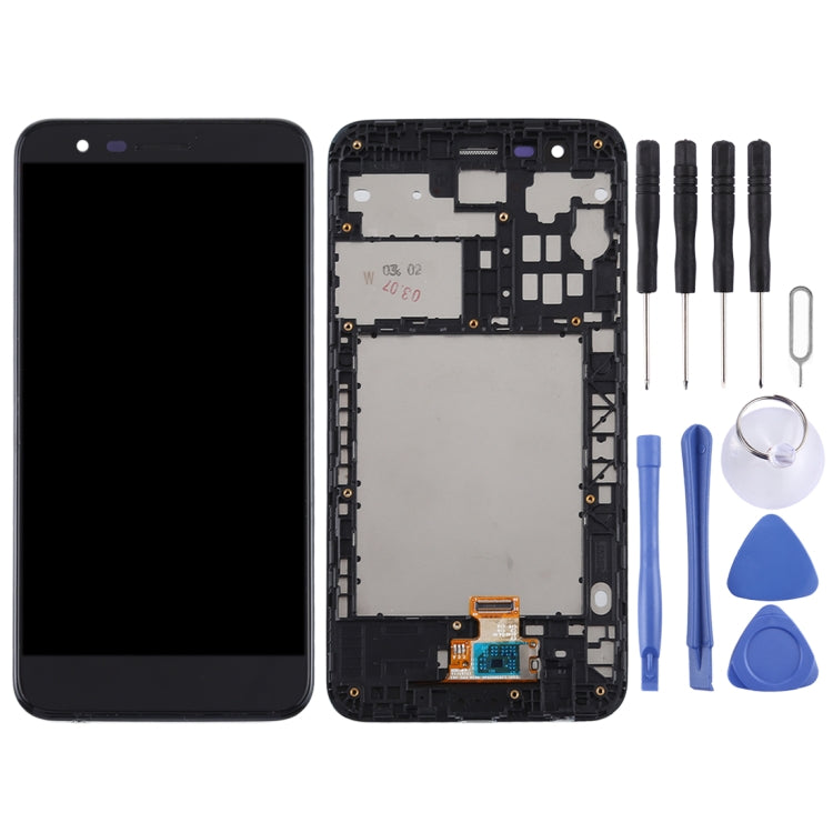 TFT LCD Screen for LG K30 / K10 (2018)/ X410 Digitizer Full Assembly with Frame (Black) - free shipping - PMC TechLife - Order now!