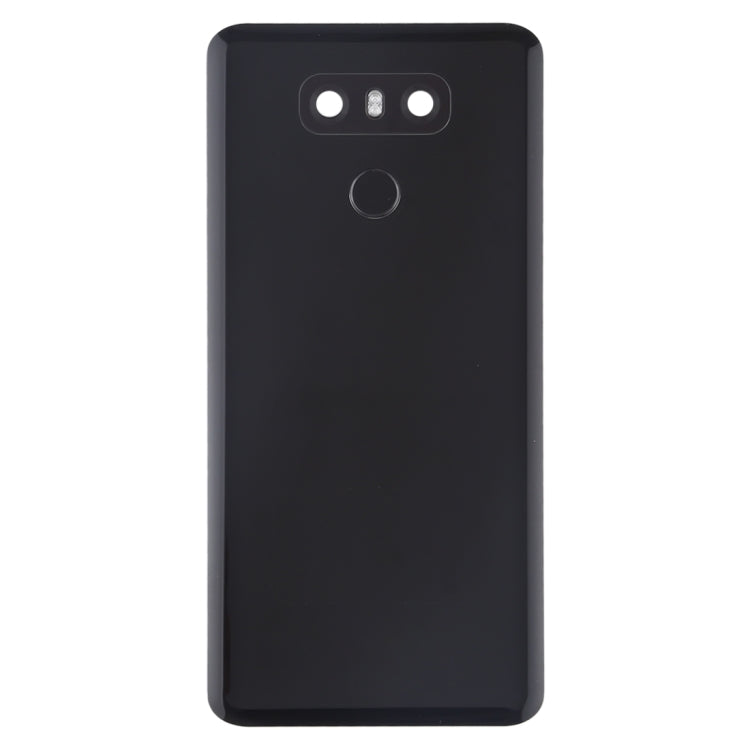 Battery Back Cover with Camera Lens & Fingerprint Sensor for LG G6 / H870 / H870DS / H872 / LS993 / VS998 / US997(Black) - For LG by PMC TechLife | Online Shopping South Africa | PMC TechLife