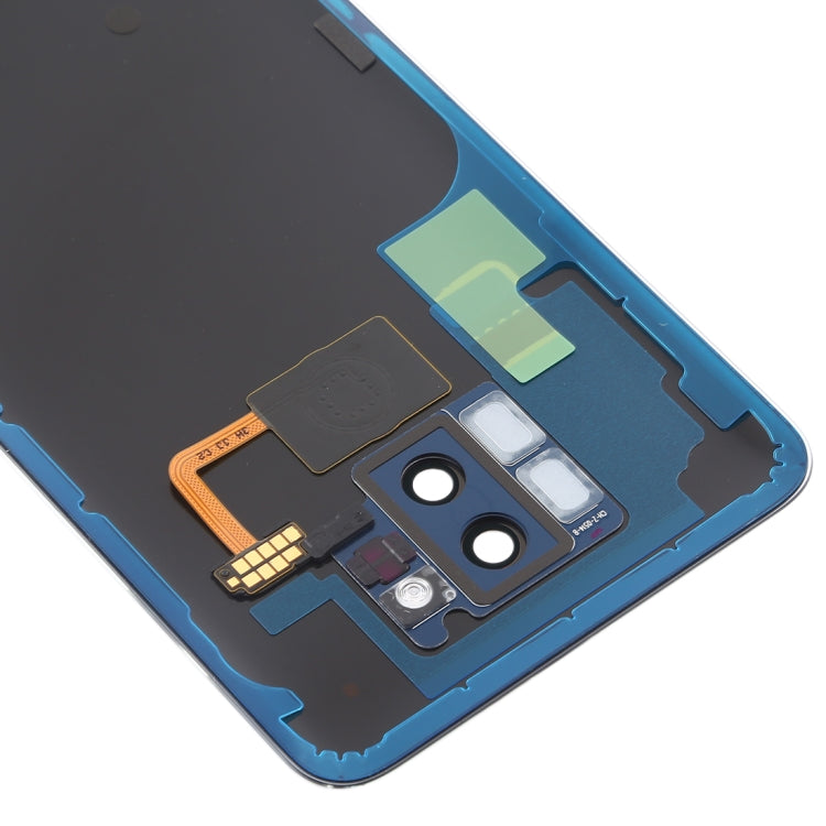 Battery Back Cover with Camera Lens & Fingerprint Sensor for LG G7 ThinQ / G710 / G710EM / G710PM / G710VMP(Silver) - For LG by PMC TechLife | Online Shopping South Africa | PMC TechLife | Buy Now Pay Later Mobicred
