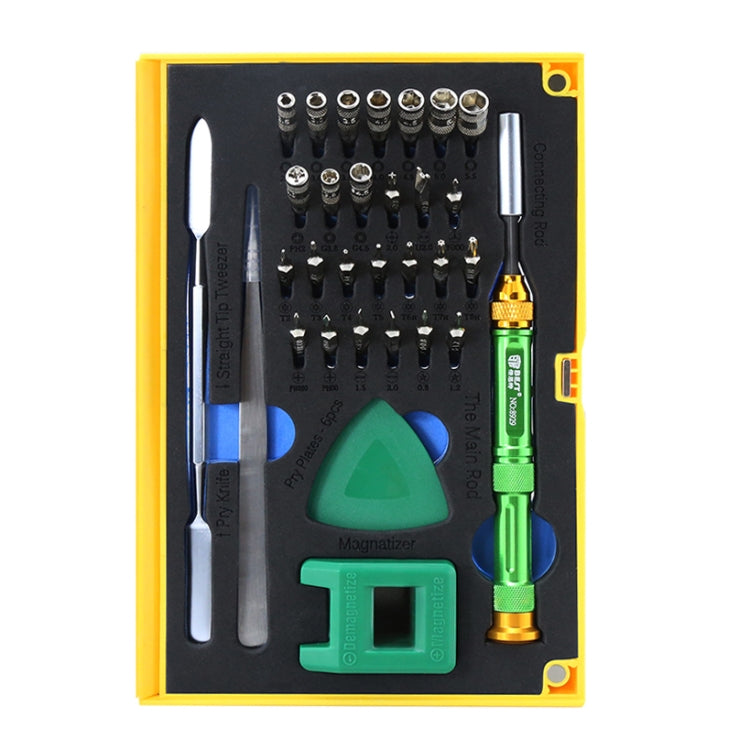 BEST BST-8929 Screwdriver Magnetic Bit Driver Kit 37 in 1 Professional Screwdrivers Set - Screwdriver Set by BEST | Online Shopping South Africa | PMC TechLife | Buy Now Pay Later Mobicred