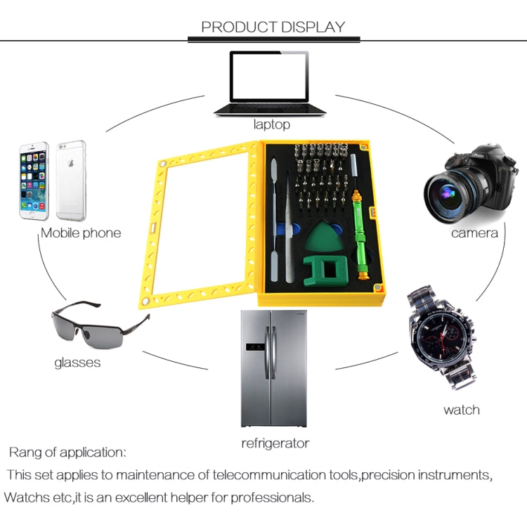 BEST BST-8929 Screwdriver Magnetic Bit Driver Kit 37 in 1 Professional Screwdrivers Set - Screwdriver Set by BEST | Online Shopping South Africa | PMC TechLife | Buy Now Pay Later Mobicred