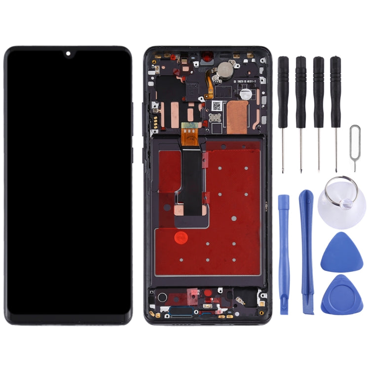 Original OLED LCD Screen for Huawei P30 Pro Digitizer Full Assembly with Frame(Black) - free shipping - PMC TechLife - Order now!