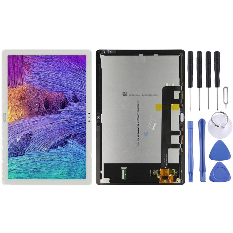 OEM LCD Screen for Huawei MediaPad M5 Lite 10 BAH2-W19 BAH2-L09 with Digitizer Full Assembly(White) - free shipping - PMC TechLife - Order now!
