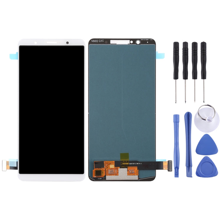 TFT LCD Screen for Vivo X20 with Digitizer Full Assembly(White) - free shipping - PMC TechLife - Order now!