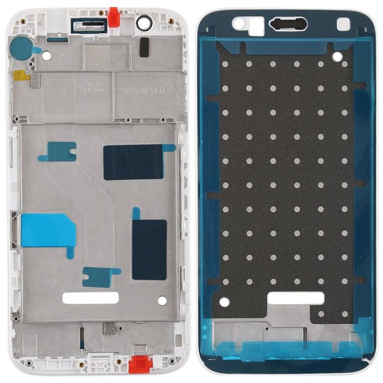 Front Housing LCD Frame Bezel Plate for Huawei G7 Plus(White) - Full Housing Cover by PMC TechLife | Online Shopping South Africa | PMC TechLife