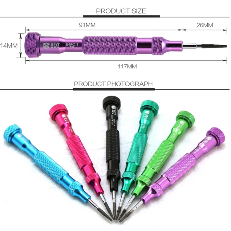 6 in 1 Precision Screwdriver Set Magnetic Electronic Screwdrivers Set for Mobile Phone Notebook Laptop Tablet - free shipping - PMC TechLife - Order now!