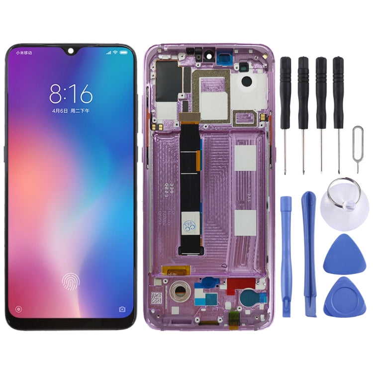 OLED LCD Screen for Xiaomi Mi 9 Digitizer Full Assembly with Frame(Pink) - free shipping - PMC TechLife - Order now!