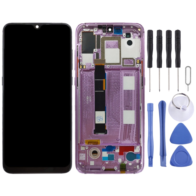 OLED LCD Screen for Xiaomi Mi 9 Digitizer Full Assembly with Frame(Pink) - free shipping - PMC TechLife - Order now!