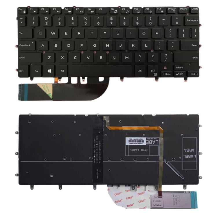 US Version Keyboard with Keyboard Backlight for DELL Inspiron XPS 13 7000 7347 7348 7352 7353 7359 15 7547 7548 9343 9350 9360 N7548 - Replacement Keyboards by PMC TechLife | Online Shopping South Africa | PMC TechLife | Buy Now Pay Later Mobicred