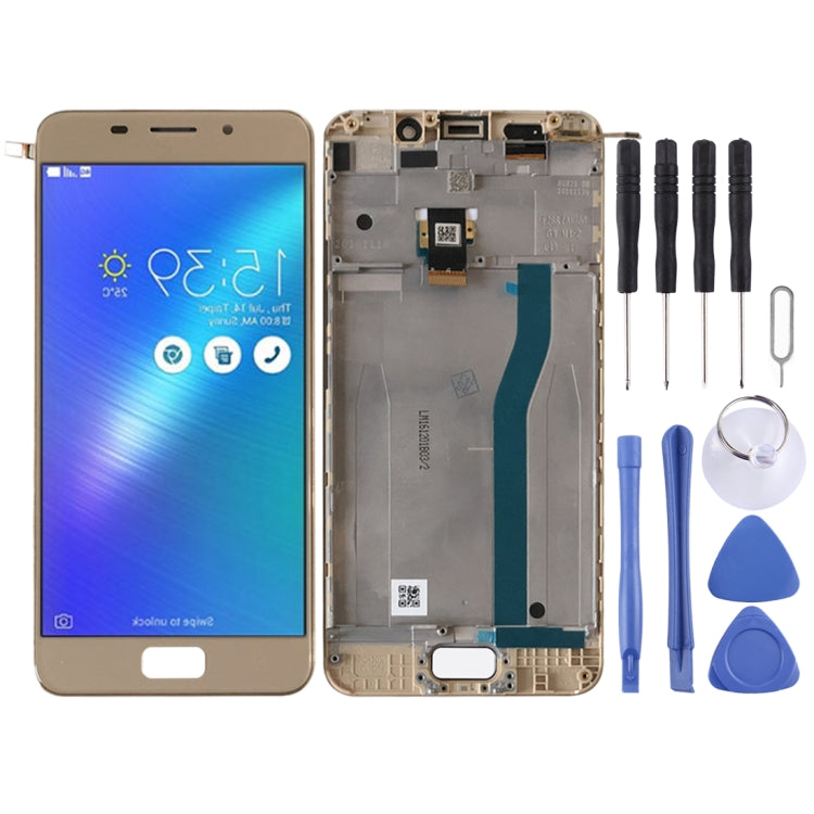 OEM LCD Screen for Asus Zenfone 3S Max ZC521TL X00GD  Digitizer Full Assembly with Frame���Gold) - free shipping - PMC TechLife - Order now!