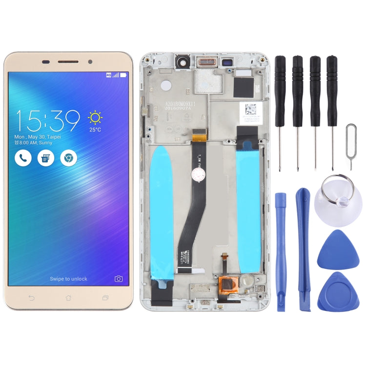 OEM LCD Screen for Asus ZenFone 3 Laser ZC551KL Z01BDC Digitizer Full Assembly with Frame���Gold) - free shipping - PMC TechLife - Order now!