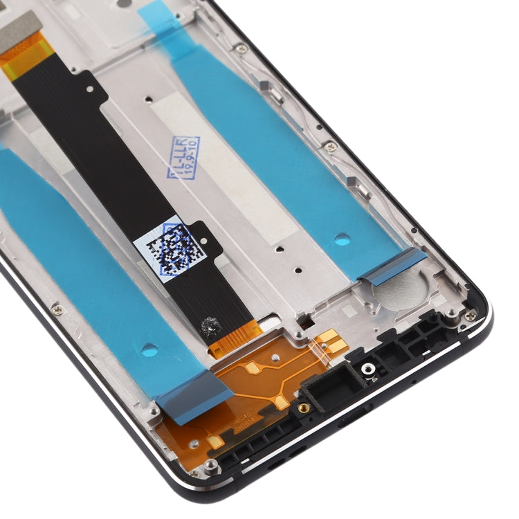 TFT LCD Screen for Nokia 3.1 TA-1049 TA-1057 TA-1063 TA-1070 Digitizer Full Assembly with Frame & Side Keys (Black) - free shipping - PMC TechLife - Order now!