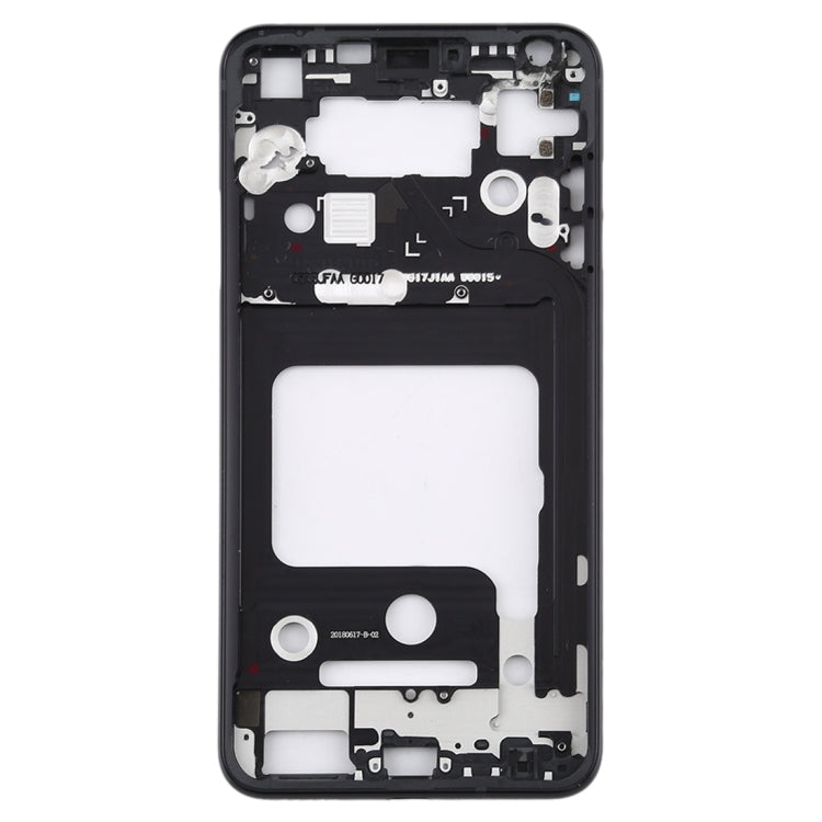 Front Housing LCD Frame Bezel Plate for LG V35 ThinQ (Black) - For LG by PMC TechLife | Online Shopping South Africa | PMC TechLife