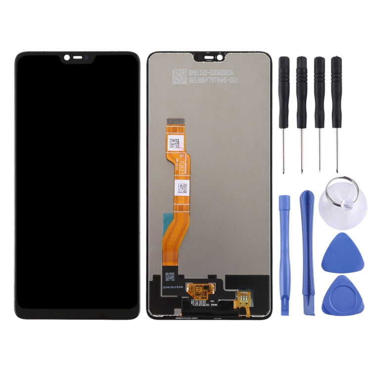 TFT LCD Screen for OPPO F7 / A3 with Digitizer Full Assembly (Black) - free shipping - PMC TechLife - Order now!