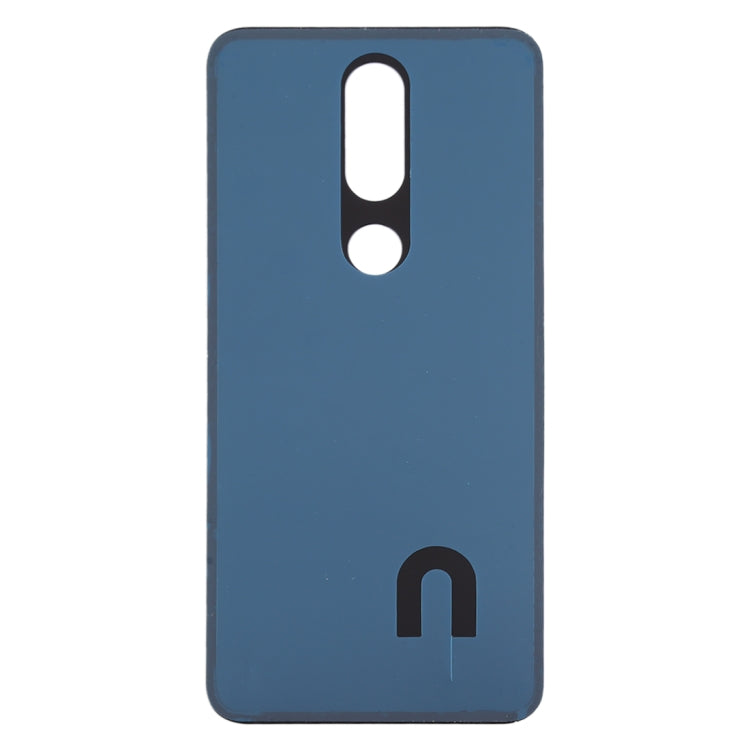 Battery Back Cover for Nokia 7.1 / TA-1100 TA-1096 TA-1095 TA-1085 TA-1097(Black) - Back Cover by PMC TechLife | Online Shopping South Africa | PMC TechLife
