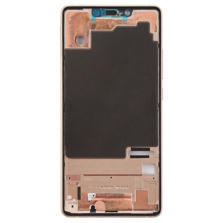 Middle Frame Bezel with Side Keys for Xiaomi Mi 8 SE (Rose Gold) - Frame Bezel Plate by PMC TechLife | Online Shopping South Africa | PMC TechLife