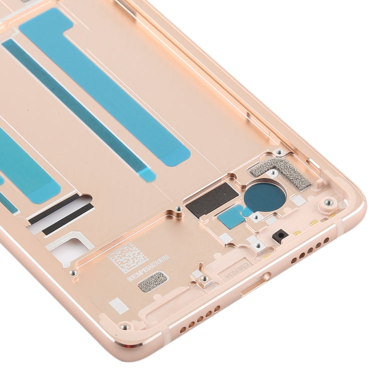 Middle Frame Bezel with Side Keys for Xiaomi Mi 8 SE (Rose Gold) - Frame Bezel Plate by PMC TechLife | Online Shopping South Africa | PMC TechLife