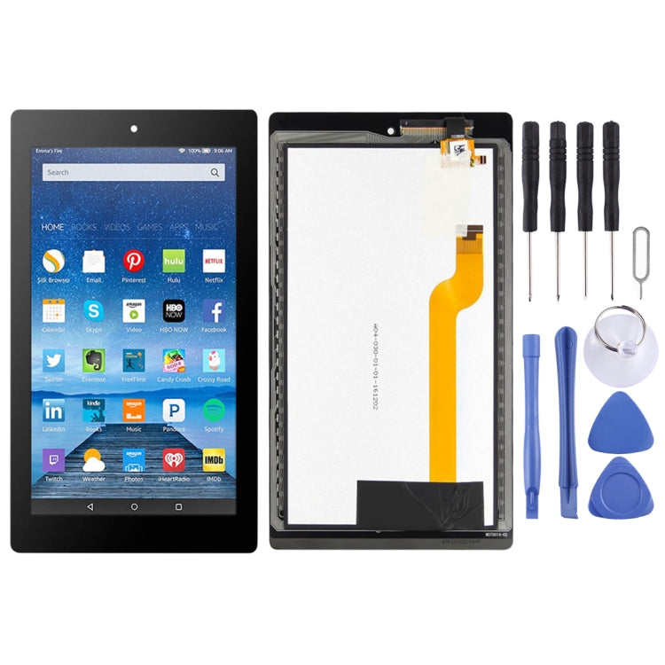 OEM LCD Screen for Amazon Kindle Fire 7th HD 7 2017 HD7 SR043KL with Digitizer Full Assembly (Black) - free shipping - PMC TechLife - Order now!
