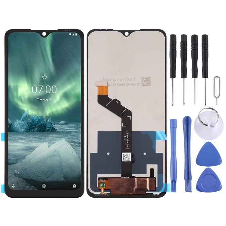TFT LCD Screen for Nokia 7.2 / 6.2 / TA-1193 / TA-1178 / TA-1196 / TA-1181 with Digitizer Full Assembly - free shipping - PMC TechLife - Order now!