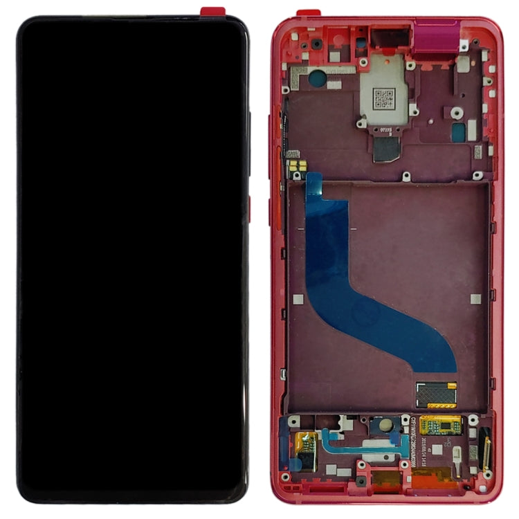 OLED LCD Screen for Xiaomi Redmi K20 / Redmi K20 Pro / 9T Pro Digitizer Full Assembly with Frame(Red) - free shipping - PMC TechLife - Order now!