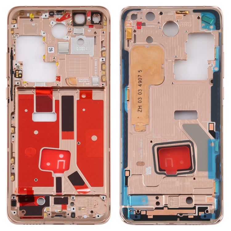 Original Middle Frame Bezel Plate with Side Keys for Huawei P40 Pro(Gold) - Full Housing Cover by PMC TechLife | Online Shopping South Africa | PMC TechLife
