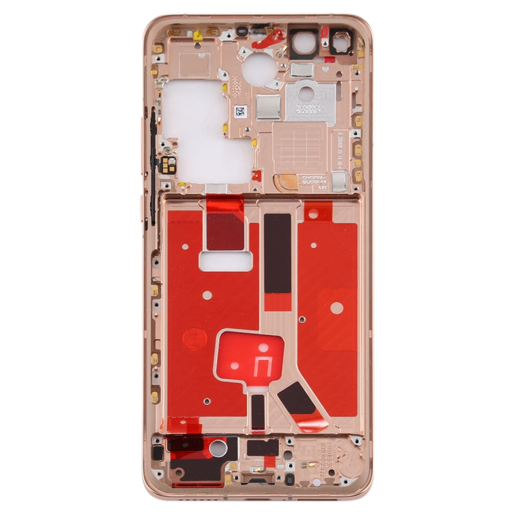 Original Middle Frame Bezel Plate with Side Keys for Huawei P40 Pro(Gold) - Full Housing Cover by PMC TechLife | Online Shopping South Africa | PMC TechLife