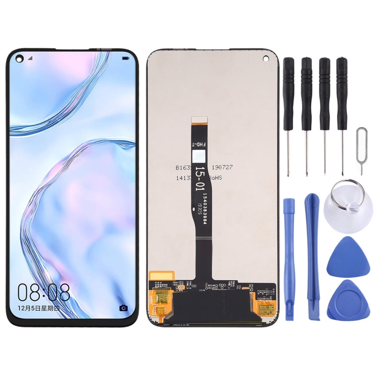 OEM LCD Screen for Huawei Nova 6 SE / JNY-AL10 / JNY-TL10 with Digitizer Full Assembly(Black) - free shipping - PMC TechLife - Order now!