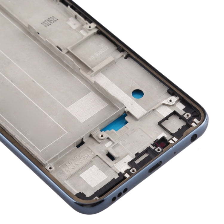 Front Housing LCD Frame Bezel Plate for LG K40 / K12+ K12 Plus / X4 2019 X420EM X420BMW X420EMW X420HM X420 X420N (Double SIM Version) (Blue) - For LG by PMC TechLife | Online Shopping South Africa | PMC TechLife