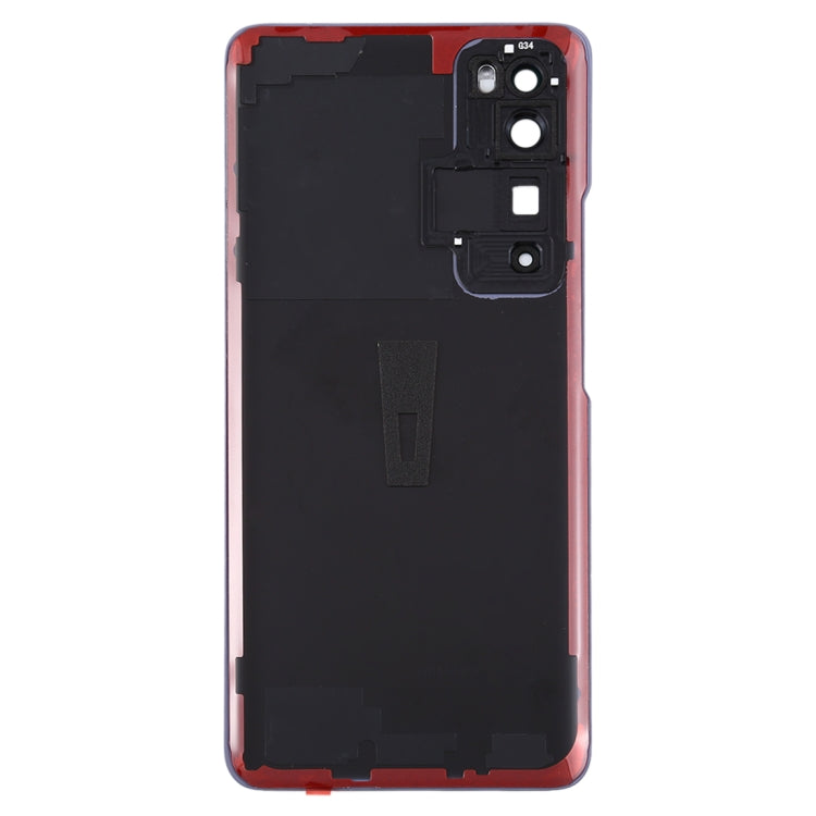 Original Battery Back Cover with Camera Lens Cover for Huawei Nova 7 Pro 5G(Silver) - Back Cover by PMC TechLife | Online Shopping South Africa | PMC TechLife