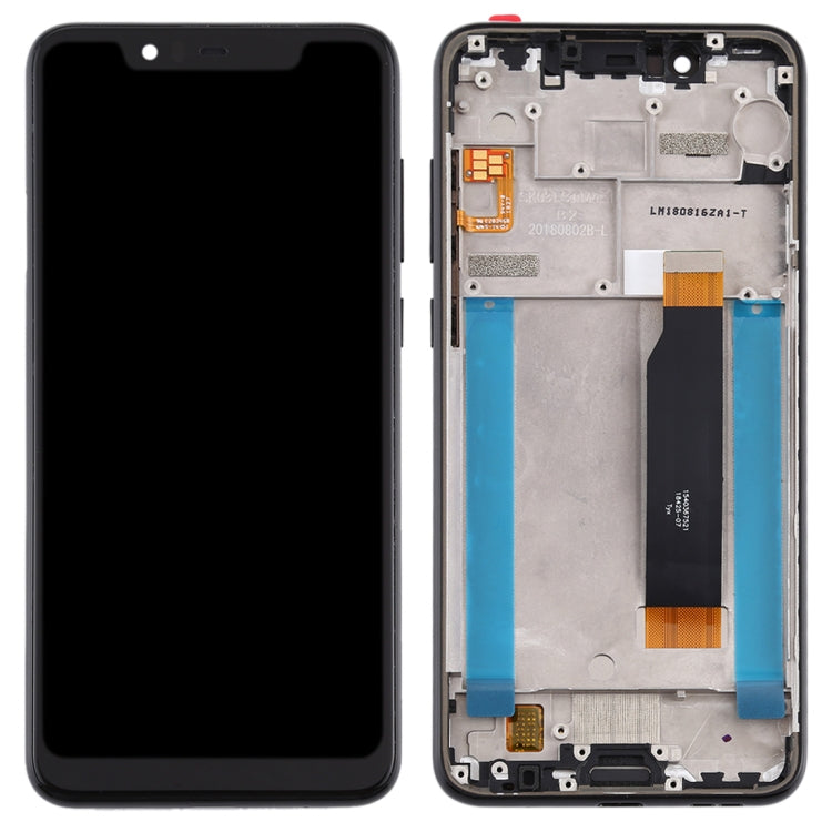 LCD Screen and Digitizer Full Assembly with Frame for Nokia 5.1 Plus / X5 / TA-1102 TA-1105 TA-1108 TA-1109 TA-1112 TA-1120 TA-1199(Black) - free shipping - PMC TechLife - Order now!