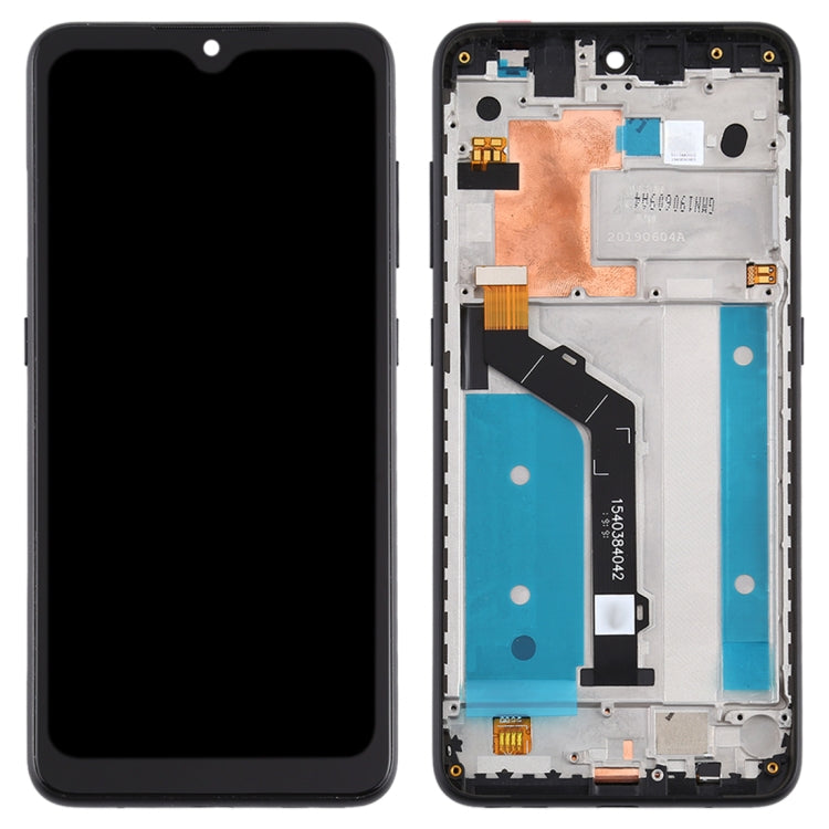 TFT LCD Screen for Nokia 6.2 TA-1198 TA-1200 TA-1187 TA-1201 TA-1196 Digitizer Full Assembly with Frame (Black) - free shipping - PMC TechLife - Order now!