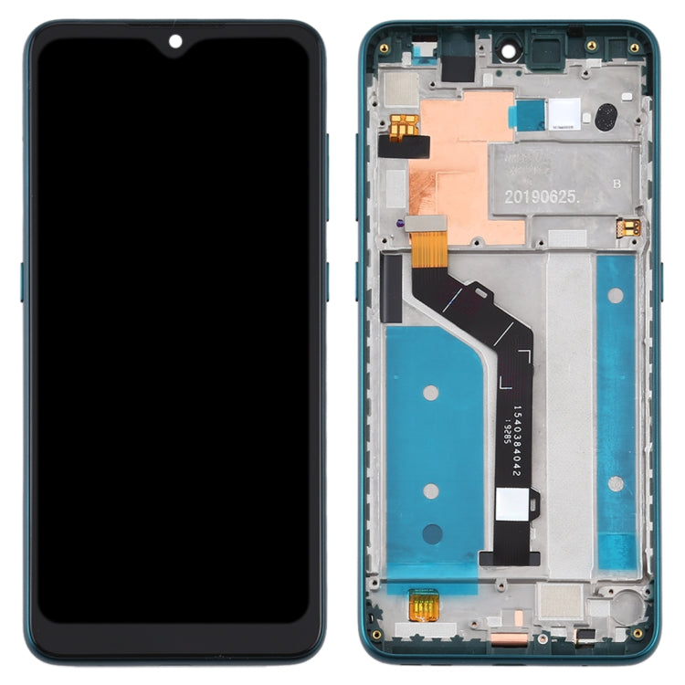 TFT LCD Screen for Nokia 6.2 TA-1198 TA-1200 TA-1187 TA-1201 Digitizer Full Assembly with Frame (Green) - free shipping - PMC TechLife - Order now!
