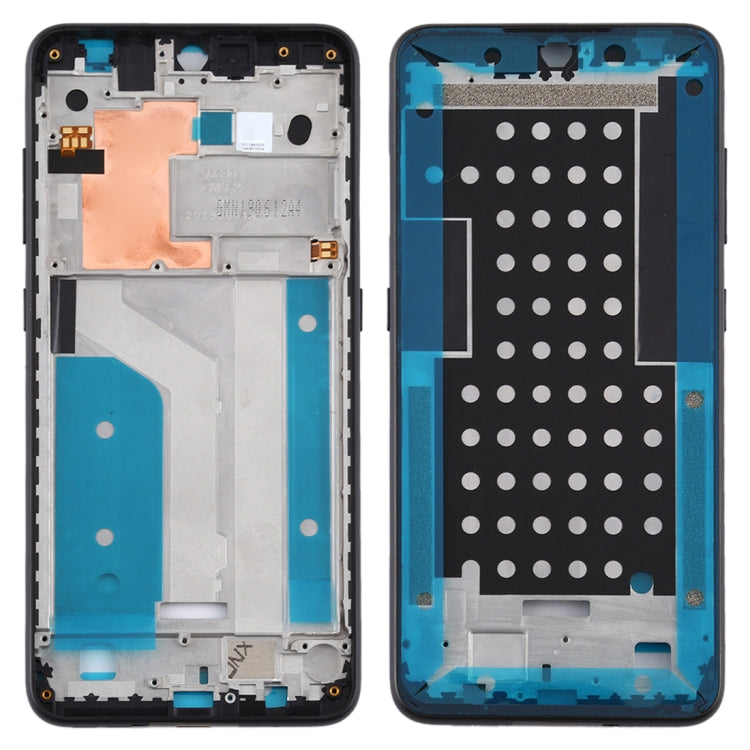 Middle Frame Bezel Plate for Nokia 7.2 / 6.2 / TA-1196 TA-1198 TA-1200 TA-1187 TA-1201 (Black) - Full Housing Cover by PMC TechLife | Online Shopping South Africa | PMC TechLife