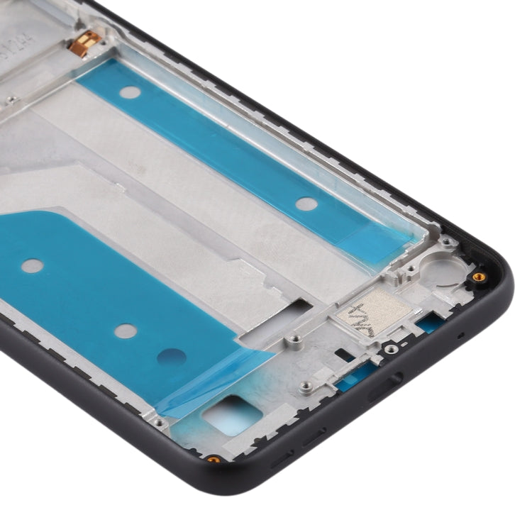 Middle Frame Bezel Plate for Nokia 7.2 / 6.2 / TA-1196 TA-1198 TA-1200 TA-1187 TA-1201 (Black) - Full Housing Cover by PMC TechLife | Online Shopping South Africa | PMC TechLife