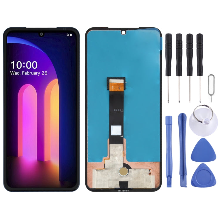 Original LCD Screen for LG V60 ThinQ 5G with Digitizer Full Assembly - free shipping - PMC TechLife - Order now!