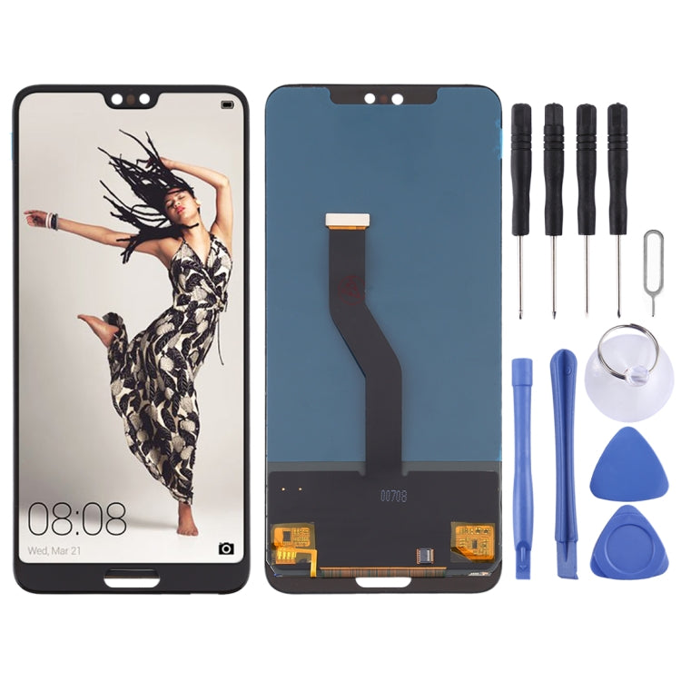 TFT Material LCD Screen and Digitizer Full Assembly for Huawei P20 Pro - free shipping - PMC TechLife - Order now!