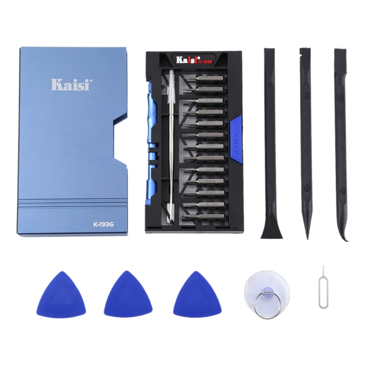 Kaisi K-1936 36 in 1 Precision Screwdriver Set Electronic Repair Tool Kit - free shipping - PMC TechLife - Order now!