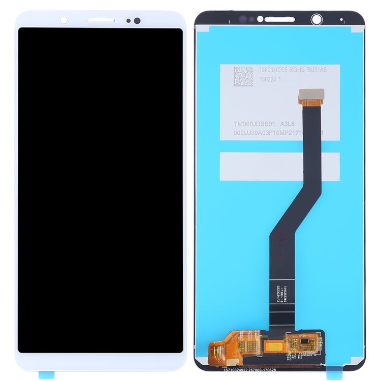 TFT LCD Screen for Vivo Y79 / V7 Plus with Digitizer Full Assembly(White) - free shipping - PMC TechLife - Order now!