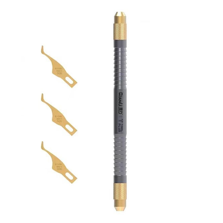 QIANLI 008 Multifunctioal CPU IC Glue Remover Knife Thin Blade Motherboard BGA Chip Glue Cleaning Knife - free shipping - PMC TechLife - Order now!